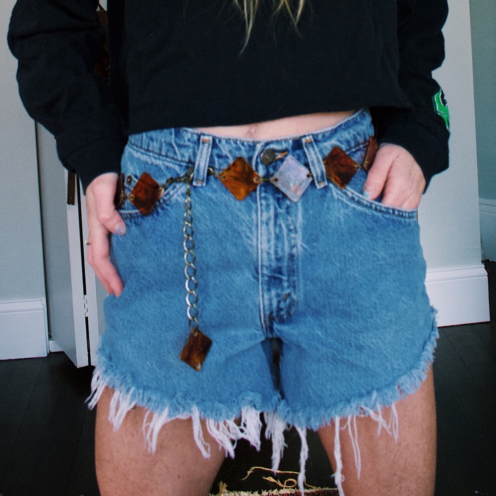 Vintage chain belt